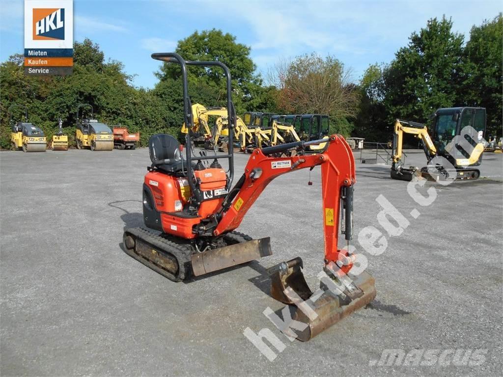 Kubota U 10-3 Mini ekskavatoriai < 7 t