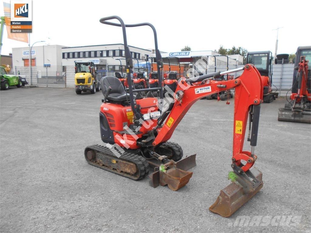 Kubota U 10-3 Mini ekskavatoriai < 7 t