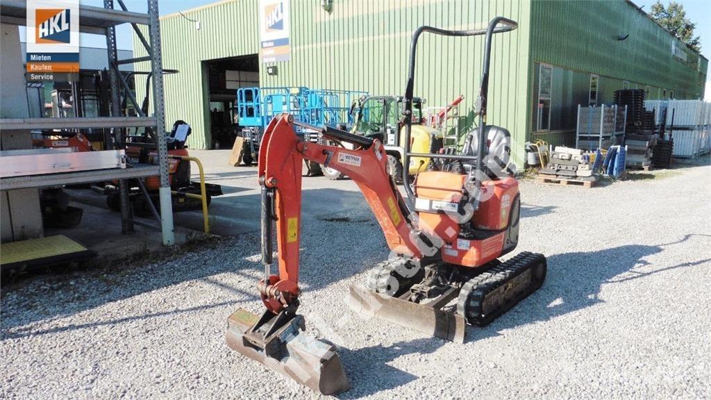 Kubota U 10-3 Mini ekskavatoriai < 7 t