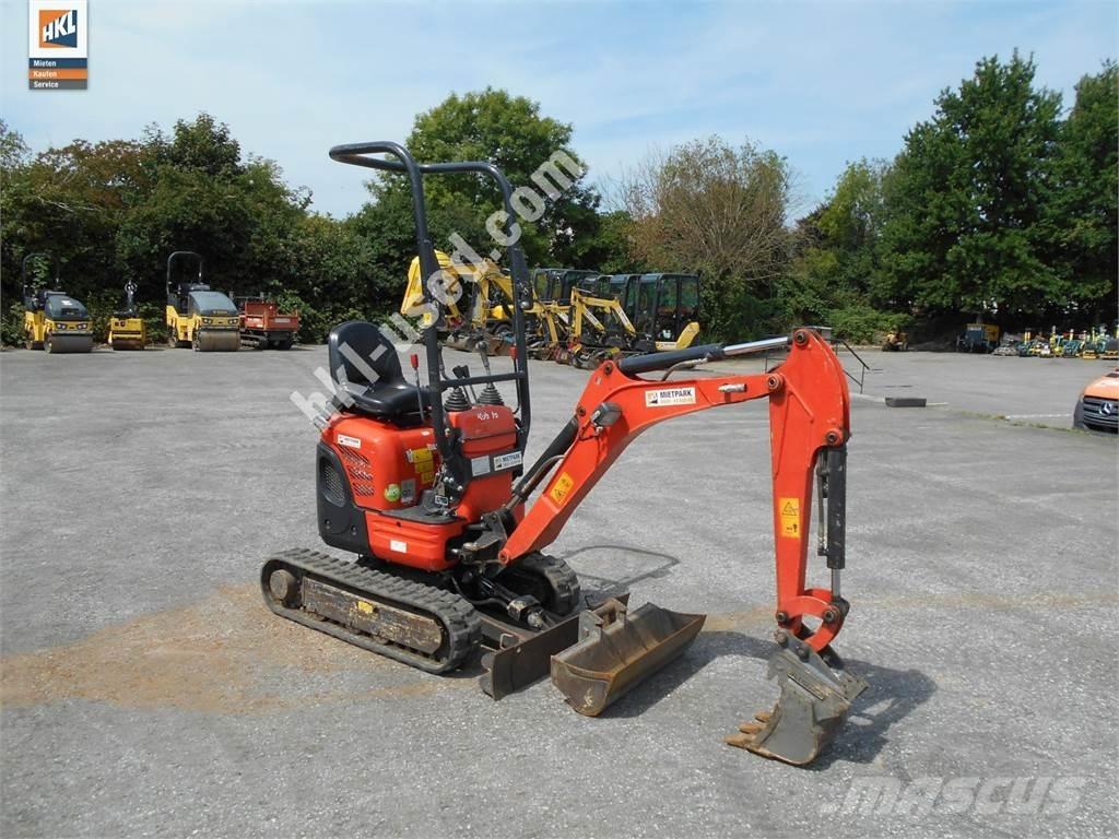 Kubota U 10-3 Mini ekskavatoriai < 7 t