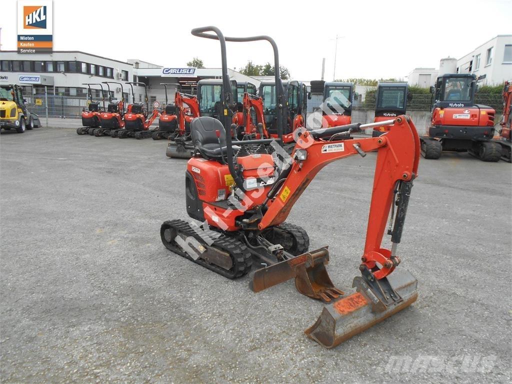 Kubota U 10-3 Mini ekskavatoriai < 7 t