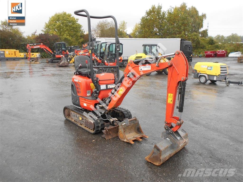 Kubota U 10-3 Mini ekskavatoriai < 7 t