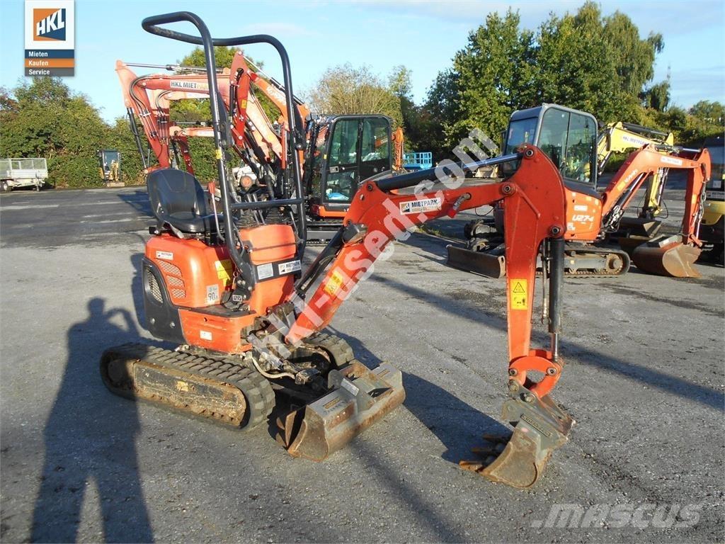 Kubota U 10-3 Mini ekskavatoriai < 7 t