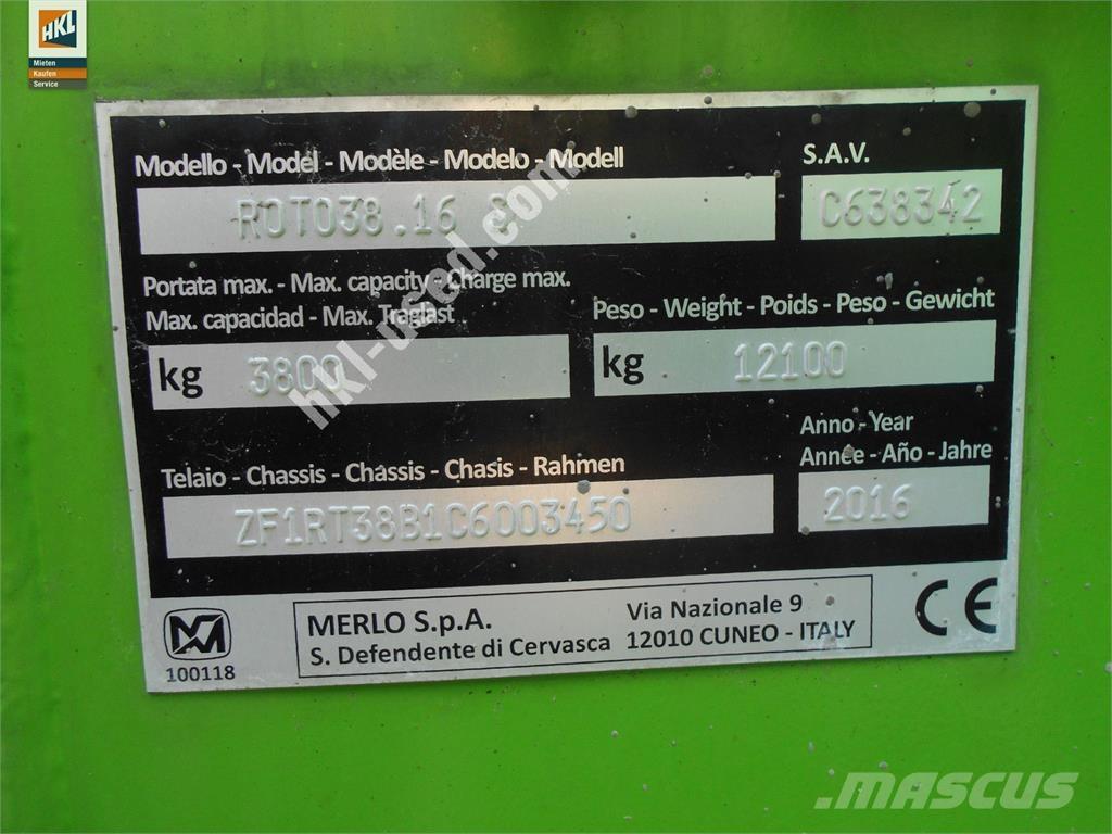 Merlo ROTO 38.16 S Teleskopiniai krautuvai