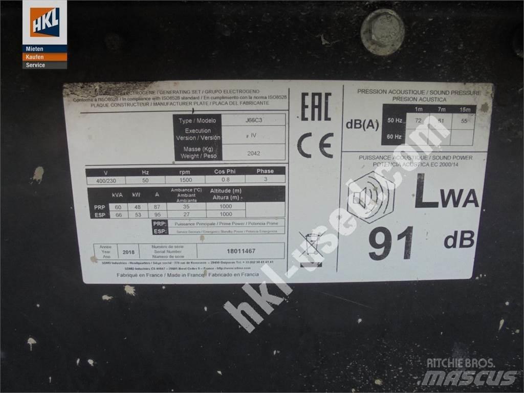Sdmo J 66 C3 Kiti generatoriai