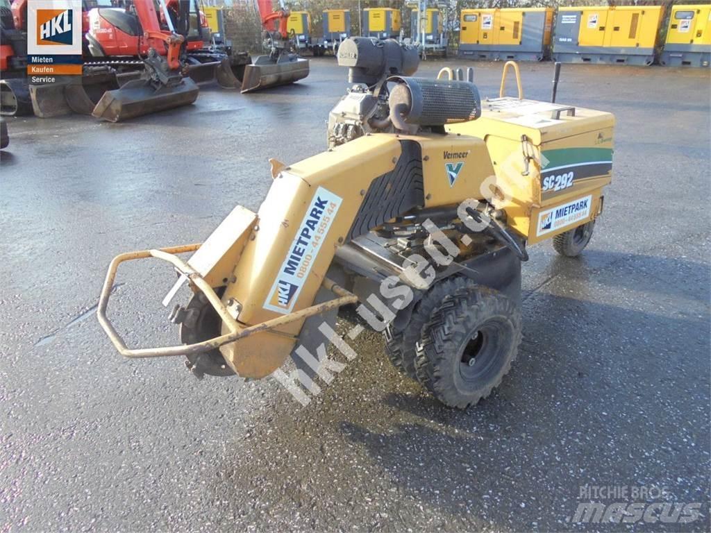 Vermeer SC 292 Statyba - Kita