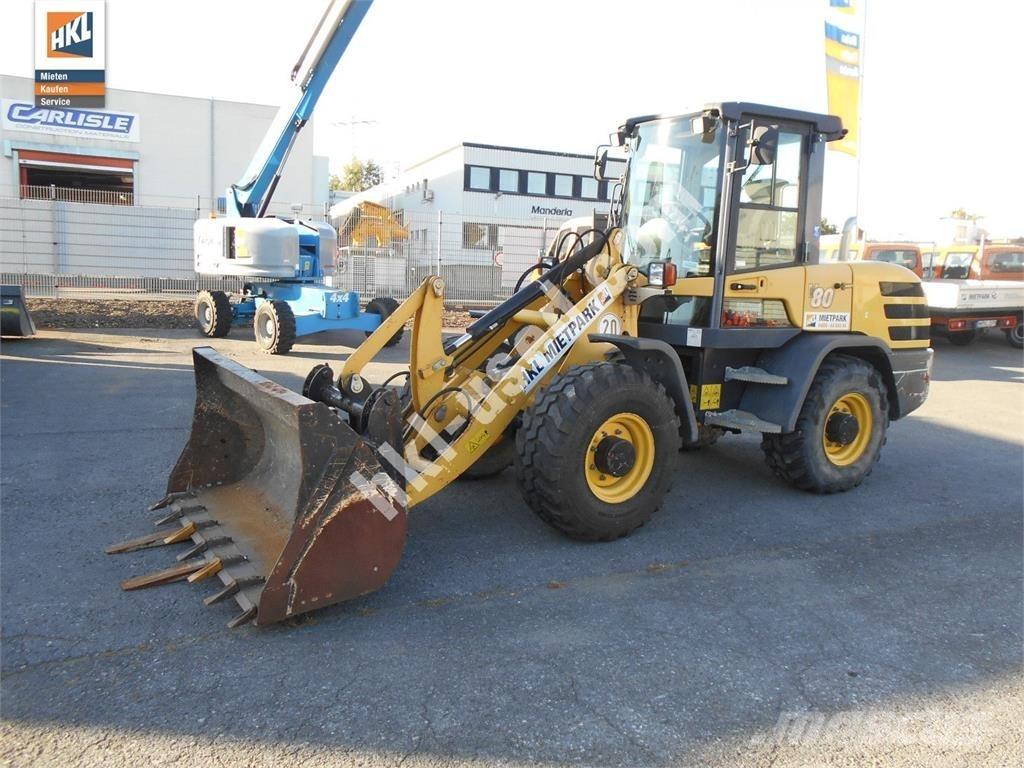Yanmar V 80 Naudoti ratiniai krautuvai