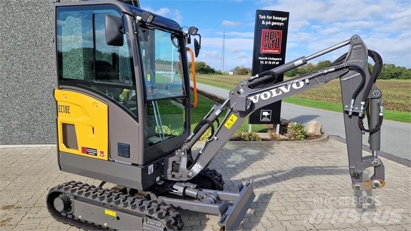 Volvo EC18E Mini ekskavatoriai < 7 t