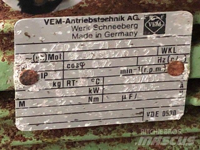  0,55 kW VEM E-Motor Varikliai