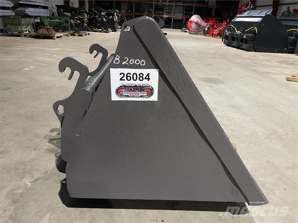  1.80 kbm Højtipskovl Kaušai