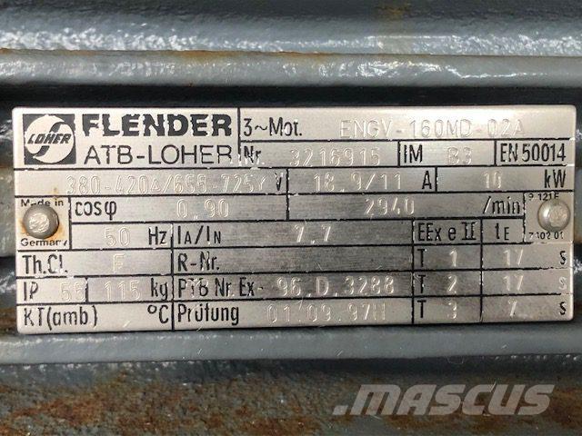  10 kW Flender E-Motor Varikliai