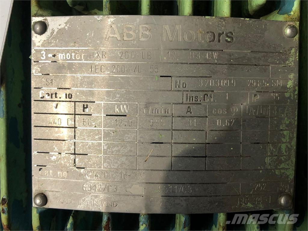  12,5 kW ABB E-Motor Varikliai
