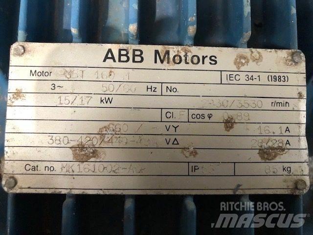  17 kW ABB MBT 160 E-Motor Varikliai