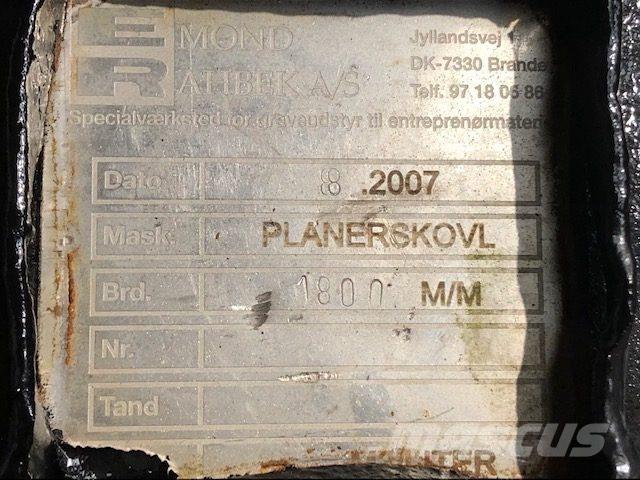  1800 mm Planerskovl Kaušai