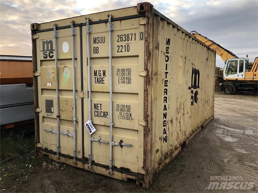  20FT Container Saugojimo konteineriai