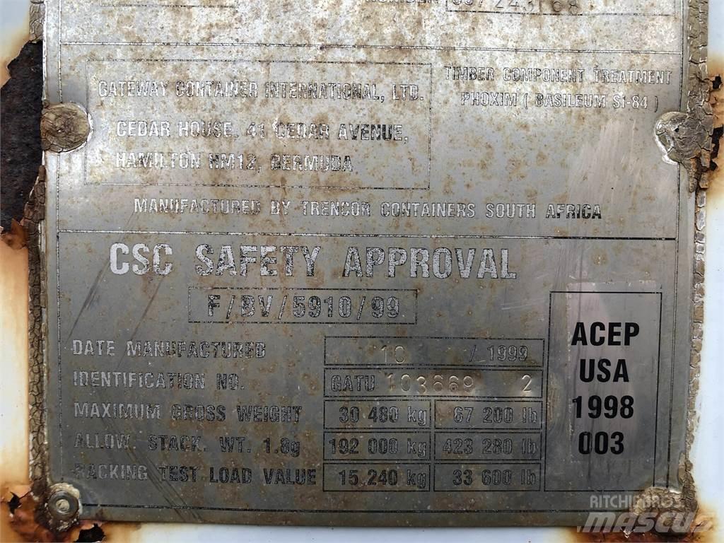  20FT Container Saugojimo konteineriai
