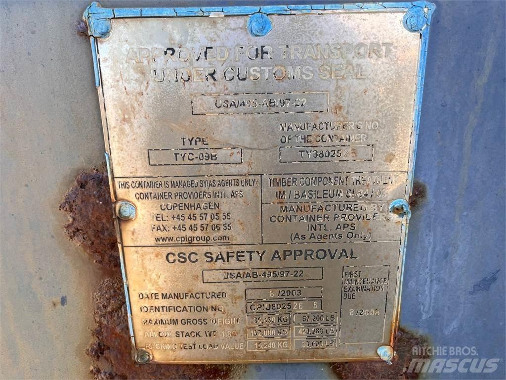  20FT Container Saugojimo konteineriai