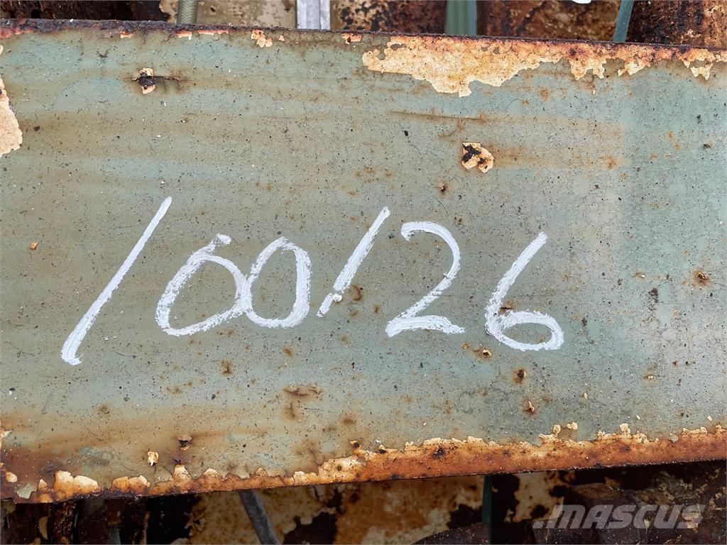  250 ton hydr. presser Kiti naudoti statybos komponentai