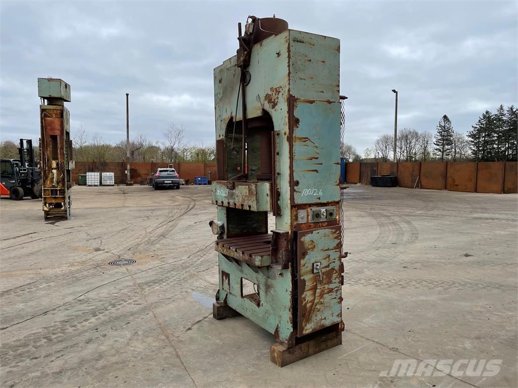  250 ton hydr. presser Kiti naudoti statybos komponentai