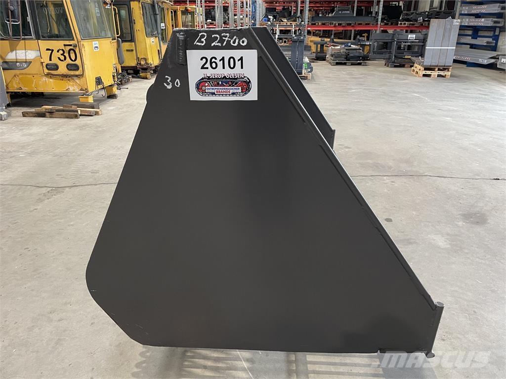  2700 mm Ribbeskovl Kaušai