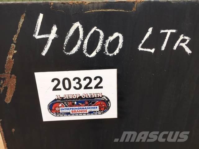  4000 Ltr. Tank Kiti naudoti statybos komponentai