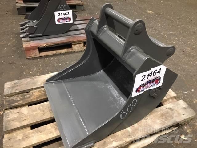  600 mm Graveskovl ex. Demo Kaušai