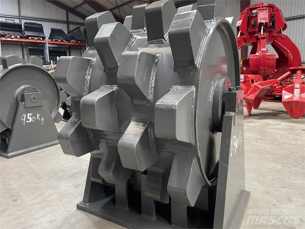  650 mm kompaktorhjul Pneumo volai