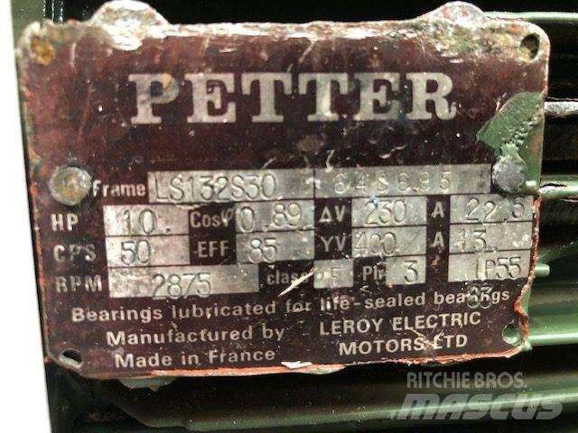 7,5 kW PETTER El-Motor Varikliai