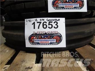  7.50-18 Goodyear dæk - 1 stk. Padangos, ratai ir ratlankiai