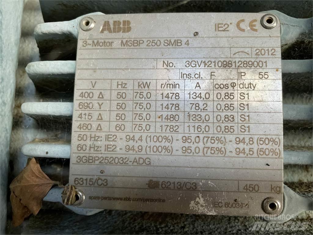  75 kW ABB el-motor Varikliai