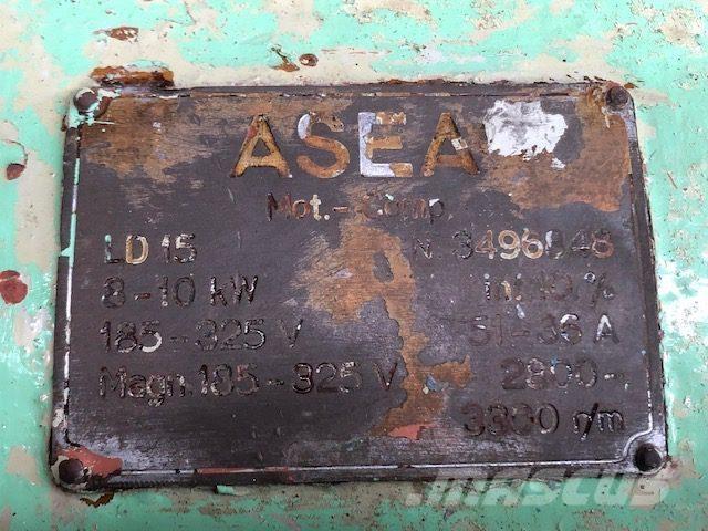  8/10 kW Asea LD15 E-Motor Varikliai