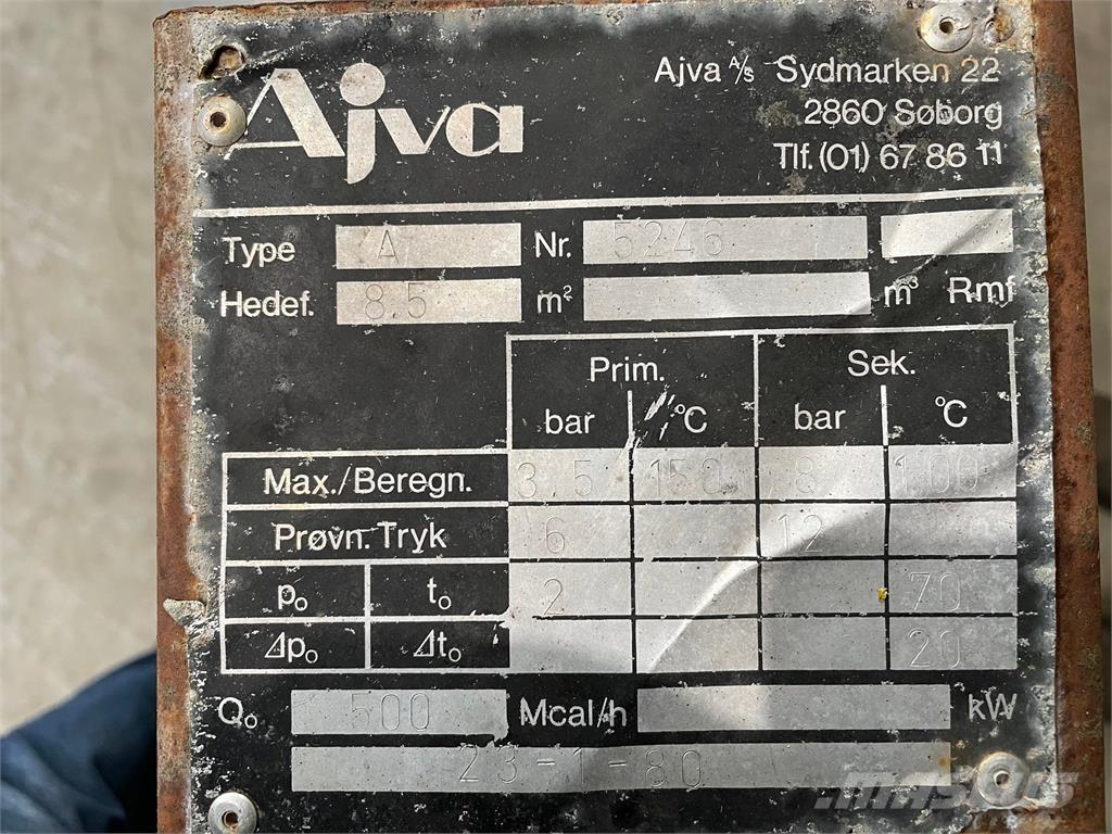  Ajva Type A varmeveksler Statyba - Kita