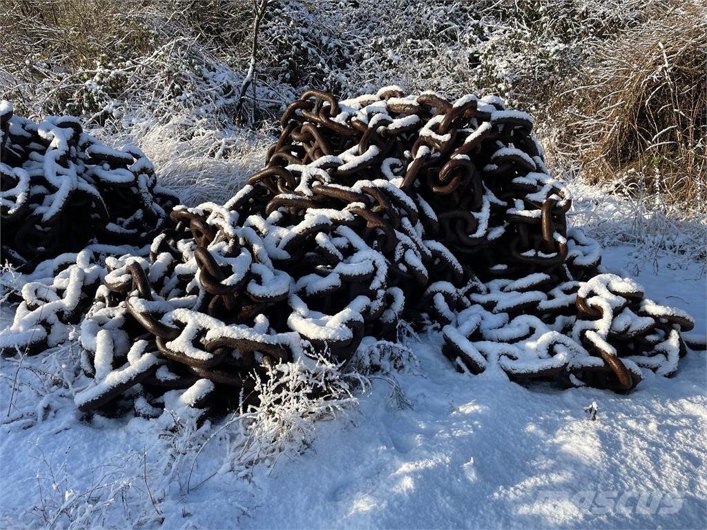  Ankerkæde 50 - 52 mm, 39 ton Darbiniai laivai / baržos ir pantonai