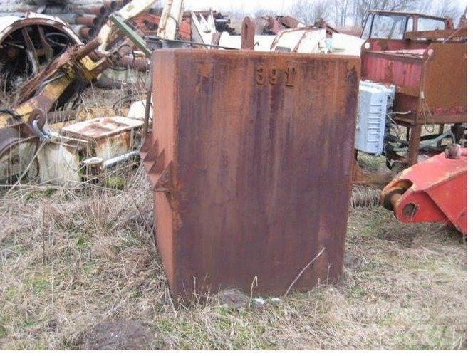  Ballastvægt 1 stk. - 3900 kg Kranų dalys ir įranga