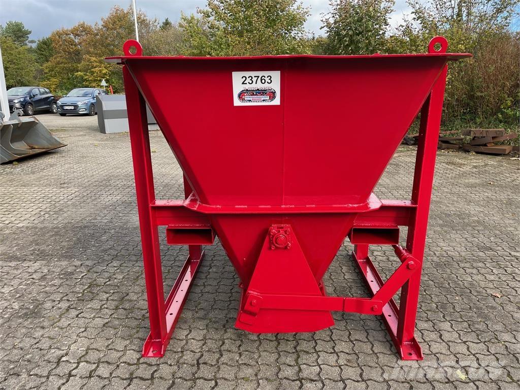  Betonspand ca. 2000 ltr. Kiti naudoti statybos komponentai