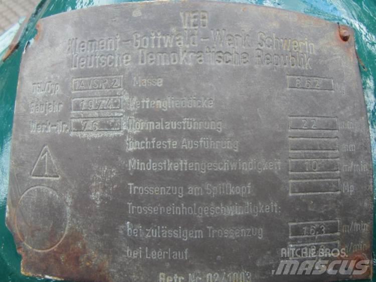  Capstan spil VEB 1AVSP2 Keltuvai, gervės ir medžiagų liftai