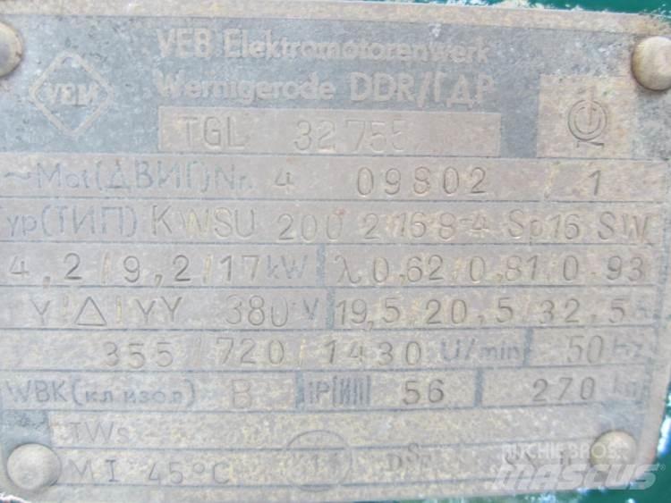  Capstan spil VEB TGL 32755 Keltuvai, gervės ir medžiagų liftai