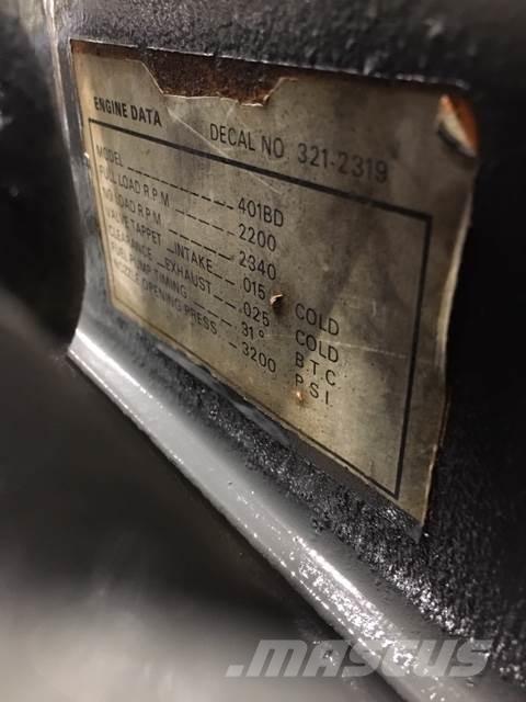 CASE Model 401BD motor Varikliai