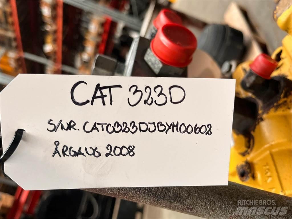 CAT 323D krøjegear Statyba - Kita