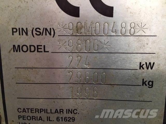 CAT 980G Transmission Transmisijos