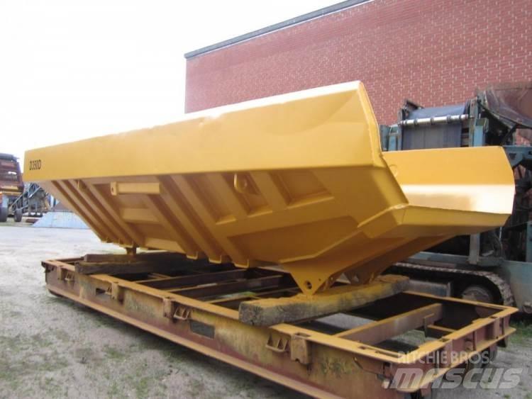 CAT D350D dumperkasse, brugt Statybiniai savivarčiai sunkvežimiai