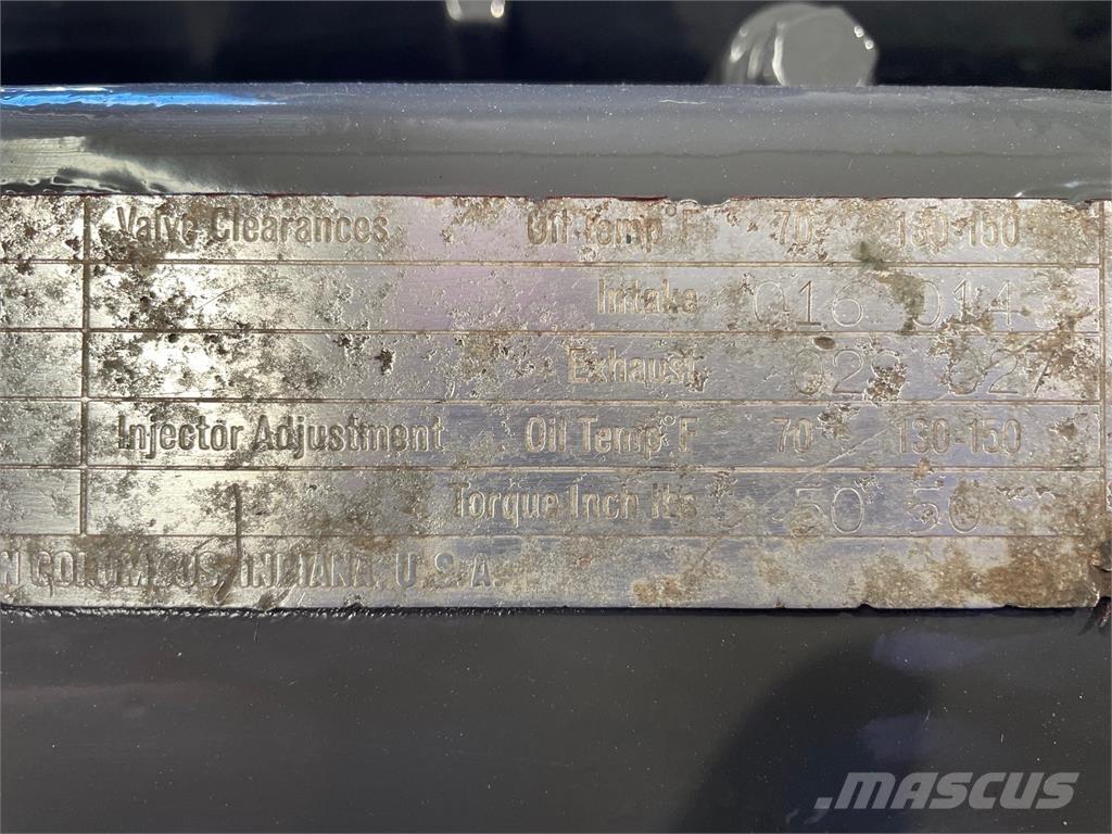 Cummins V265-1 motor Varikliai