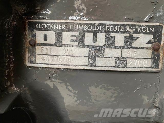 Deutz F1L 310 motor Varikliai