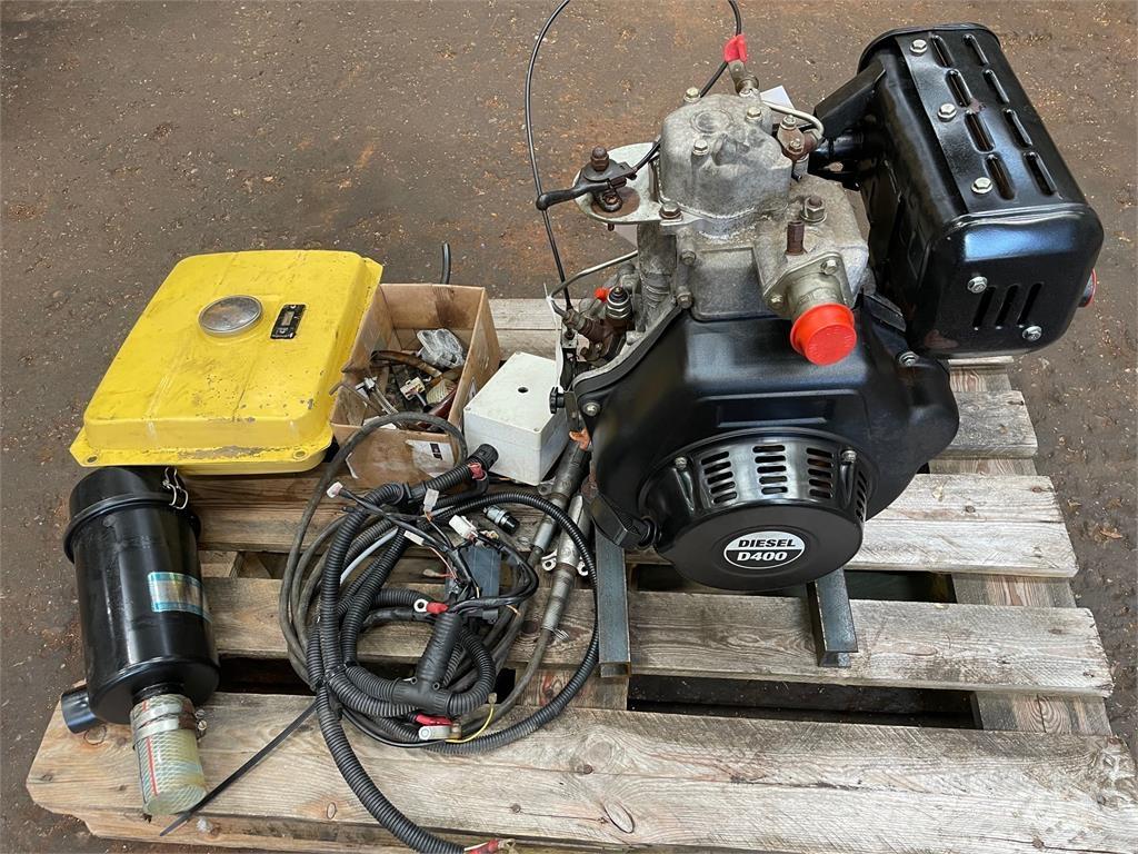  Diesel engine D400/E - 1 cyl. Varikliai