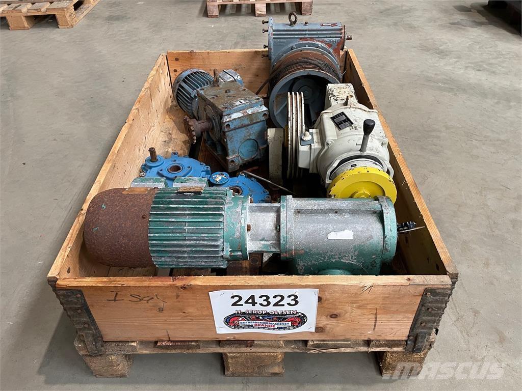  Diverse gear og gearmotor Varikliai