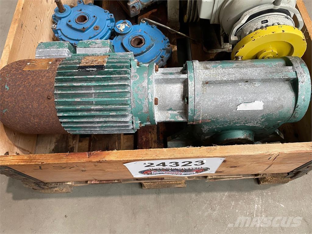  Diverse gear og gearmotor Varikliai