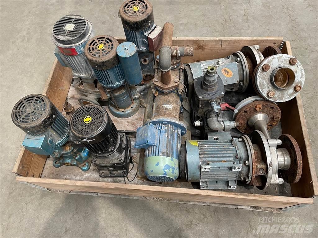  Diverse pumper Vandens siurbliai