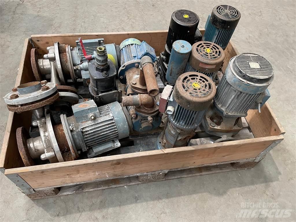  Diverse pumper Vandens siurbliai