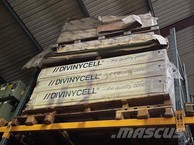  Divinycell plader H60 20G4 Kiti naudoti statybos komponentai