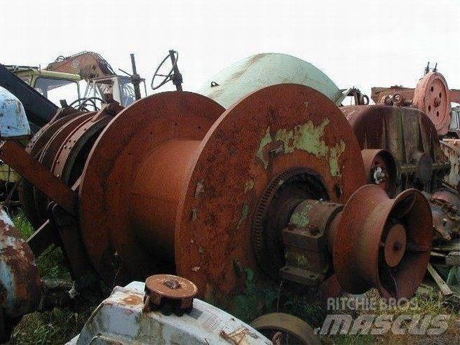  Dobbel tromle spil Keltuvai, gervės ir medžiagų liftai